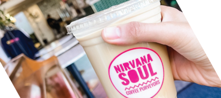 Nirvana Soul cup with coffee inside